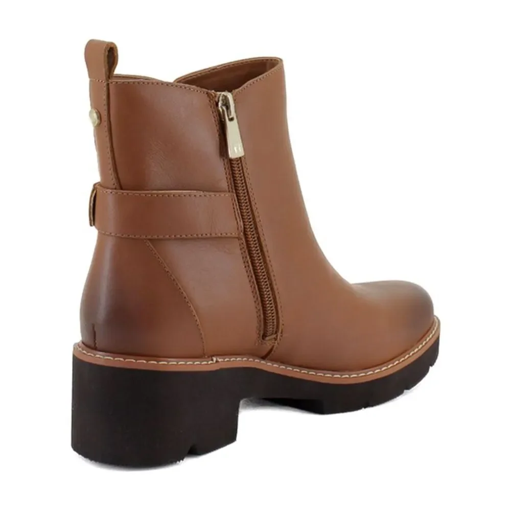 Naturalizer Delilah English Tea Brown Leather (Wide)